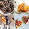 Nostalgia My Mini Heart Waffle Maker Counter-top Product | Mon mini gaufrier en forme de cœur Nostalgia
