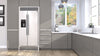 Forno Salerno 36-inch Side-by-Side Refrigerator in Stainless Steel with Grill, 20 cu.ft - FFRBI1844-40MG | Refrigerateur cote a cote Salerno de 36 po en acier inoxydable avec grille, 20 pi³ – FFRBI1844-40MG