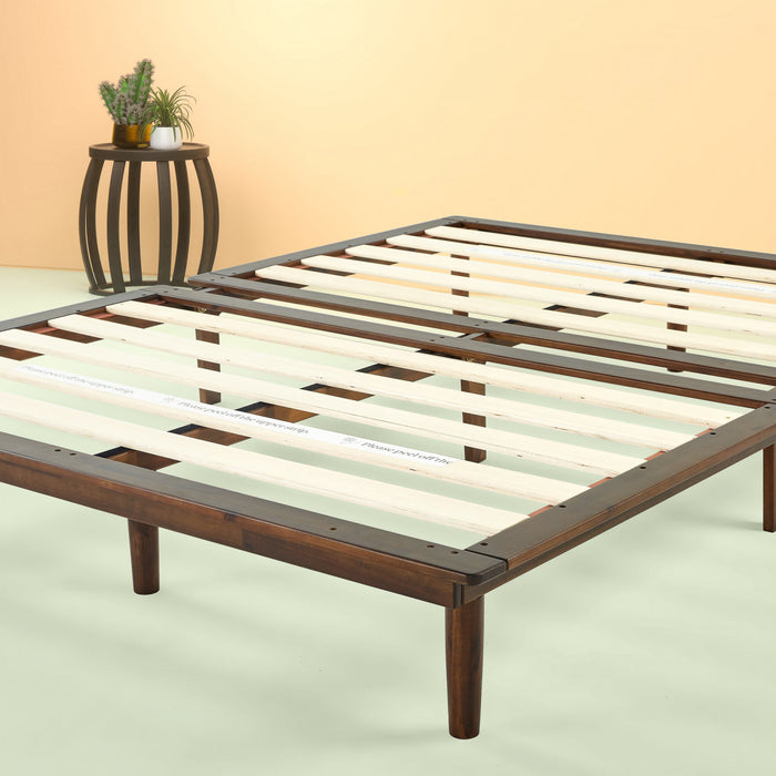 Bobbie Folding Wood Platform Bed - Full Size