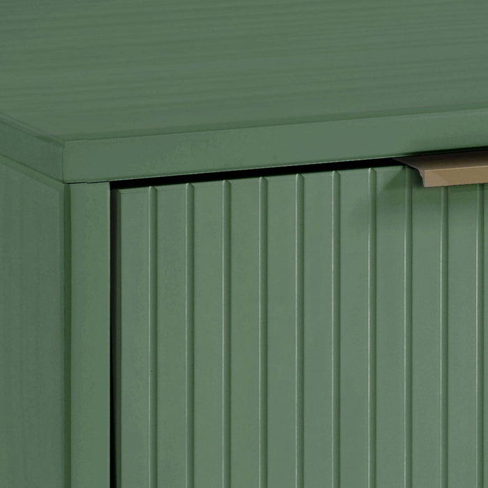 Granville Modern 55\" Dresser in Sage Green (6-Drawer)