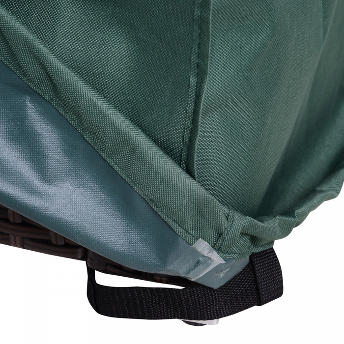 Outsunny Large Garden Furniture Set Cover, Patio Cover, Green