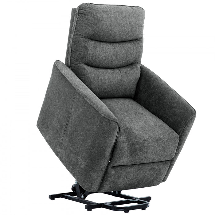 Sawyer 30 in. Upholstered Power Lift Recliner Chair - Grey