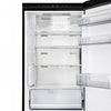 Forno Custodia 24" Bottom Freezer, 10.3 cu.ft., Right Swing, Total No frost, Black - FFFFD1766-24BLK-RS Refrigerator | Refrigerateur Custodia 24 po avec, 10,3 pi³, ouverture a droite, noir - FFFFD1766-24BLK-RS