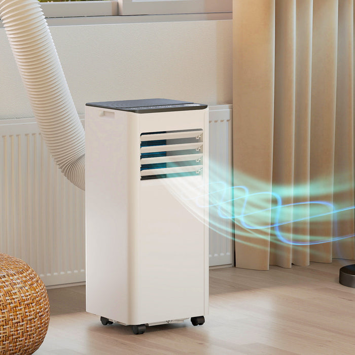 HOMCOM 10000 BTU Portable Air Conditioner, AC Unit with Dehumidifier & Fan