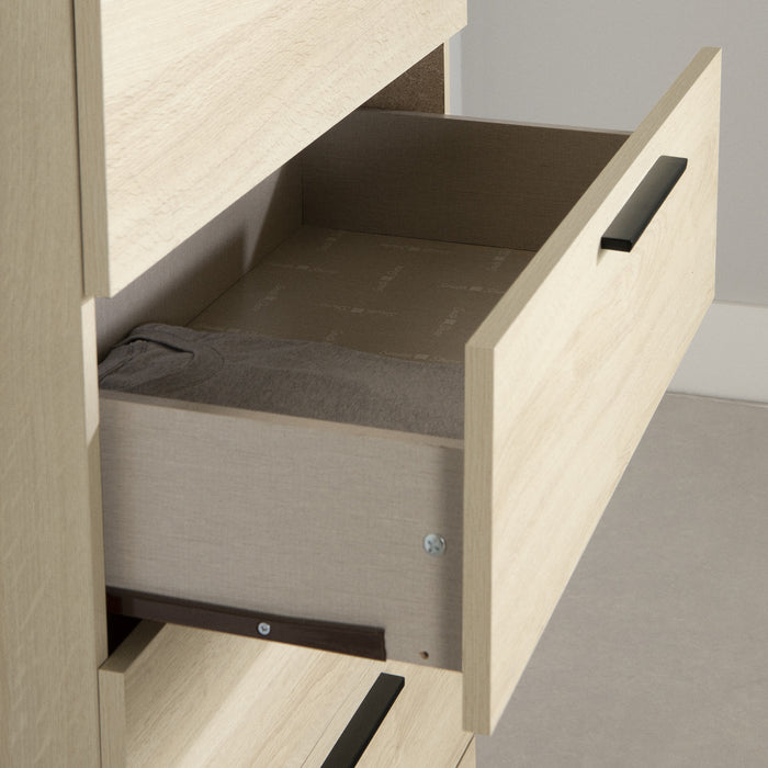 Step One Essential 5-drawer Chest - Bleached Oak 