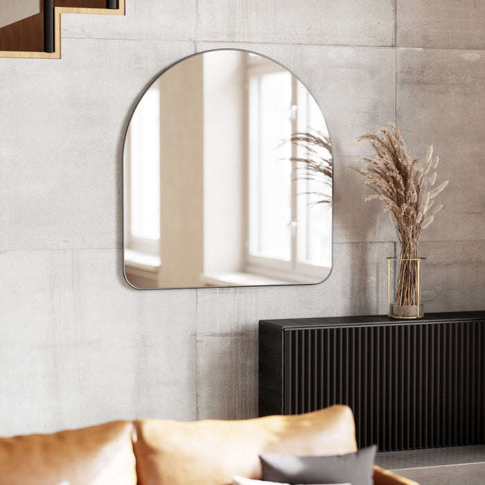 Umbra Arched 34\" x 36\" Mirror - Metallic