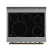 Forno Paolo 30" Black Electric Range, 4.38 CU.FT. - FFSEL6011-30BLK | Cuisiniere electrique noire Paolo 30 po, 4,38 pi³ - FFSEL6011-30WHT