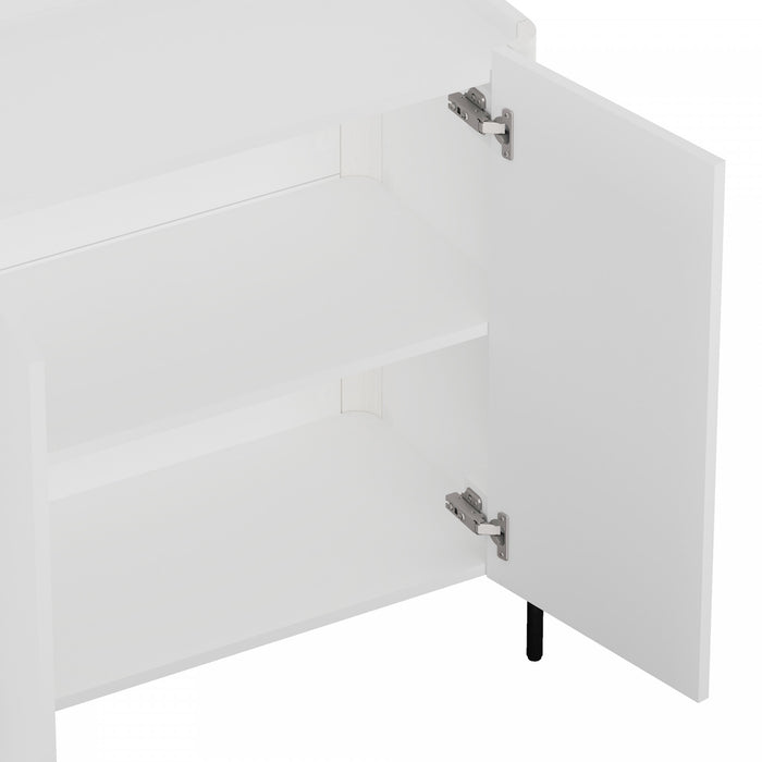 Abbey Modern 32\" Accent Cabinet in White