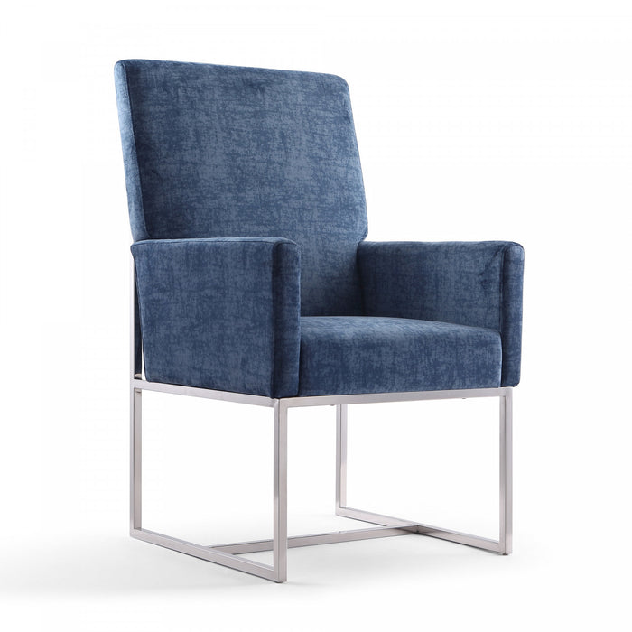 Element Modern 6-Piece Dining Chair Set in Blue