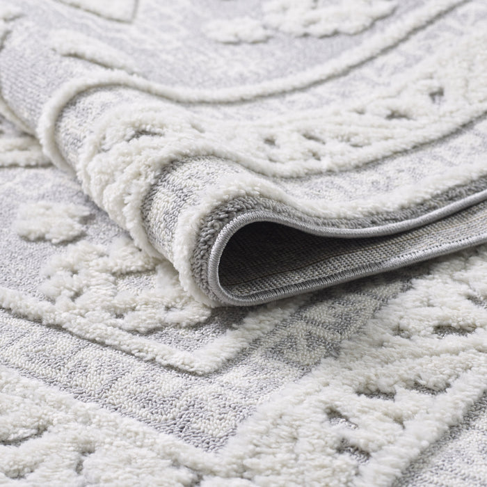 Quinto Westerner Shag Area Rug - 6'3\" x 9'