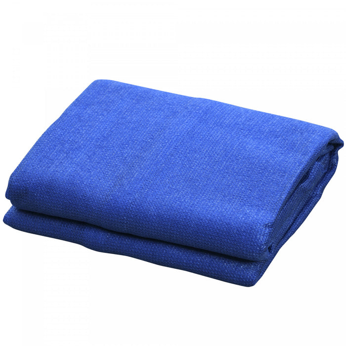 Outsunny Rectangle 20'x 16' Sun Shade Sail Top Cover Fabric Outdoor Shelter Backyard Window Garden Carrying Bag Blue