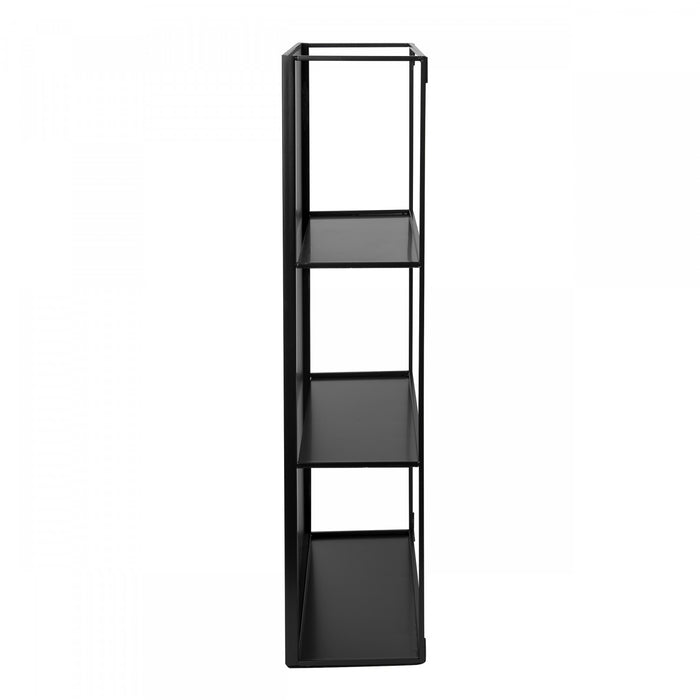 Umbra Cubiko Wall Mirror and Storage Unit - Black