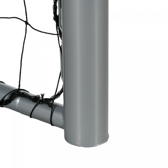 Soozier 10ft X 6.5ft Soccer Goal With All Weather Net And Ground Stakes