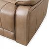 Marlow 60 in. Leather Match Power Reclining Loveseat with USB/USB-C - Taupe | Causeuse inclinable electrique Marlow de 60 po en cuir assorti avec USB/USB-C - Taupe