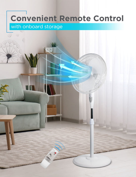 Black+Decker 16\" Stand Fan 