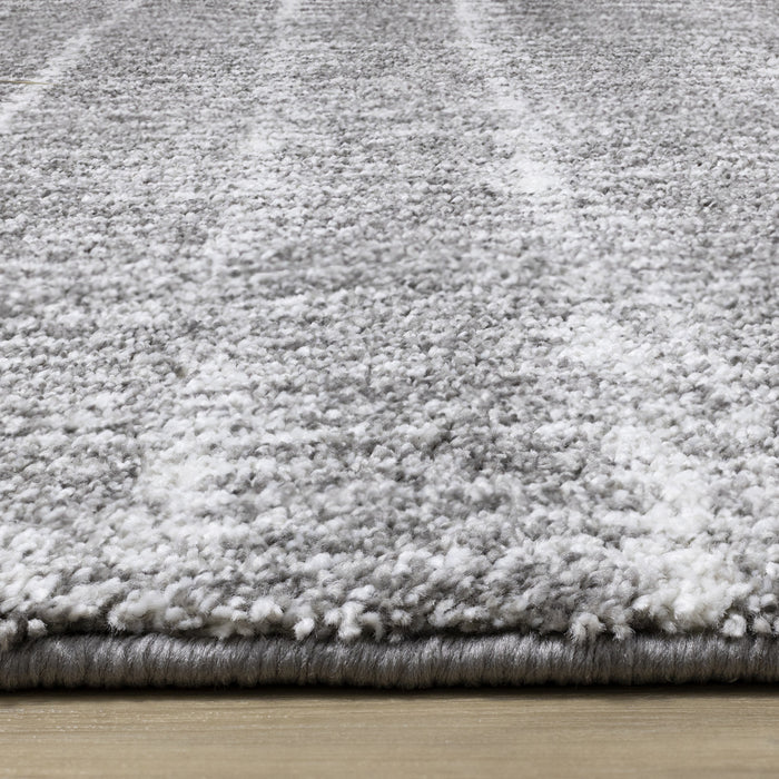 Soft Striped Rows Area Rug - 7'10\" x 10'10\"