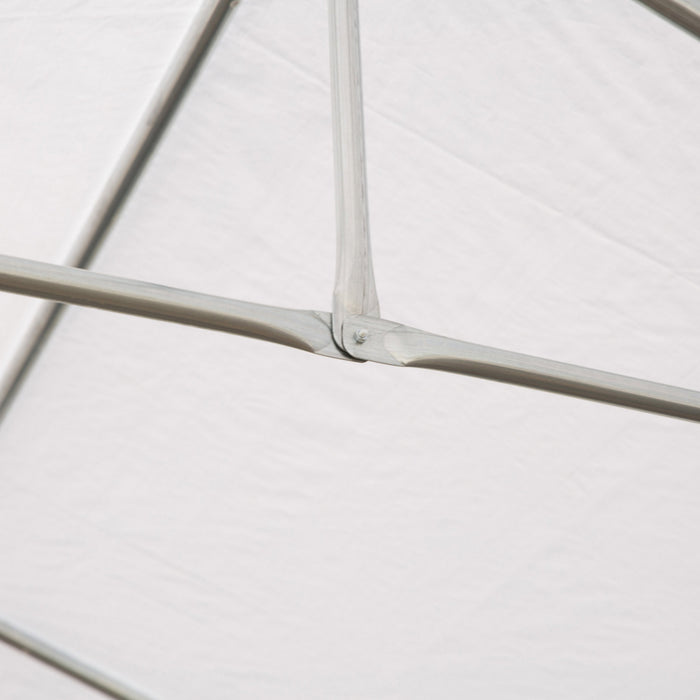 Outsunny 20'x33' Large Party Tent & Carport With Removable Sidewalls And Windows, Portable Garage Canopy Tent, Sun Shade Shelter, For Parties, Wedding, Outdoor Events