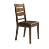 Fenwick 5-Piece Extendable Wood Dining Set, Brown (Seats 4-6) | Ensemble de salle a manger extensible Fenwick 5 pieces en bois, brun (4 a 6 places)