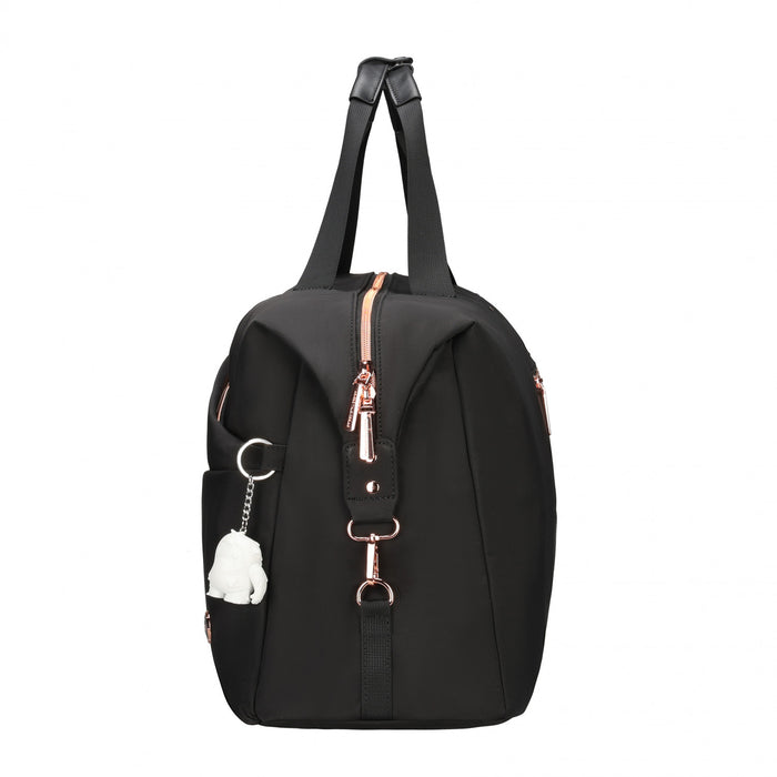 Swissdigital KATY Rose Duffel Bag – 34L, Water-Repellent, 2-Year Warranty, Eco-Friendly, Large Capacity, Travel Essential