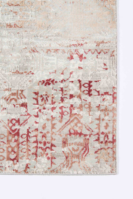 Amber Traditional 8'11\" x 12'6\" Area Rug in Red Indoor Area Rug