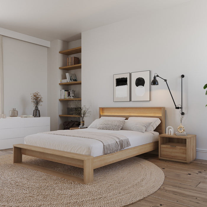 1-Drawer Modern Nightstand
