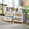 Vinsetto Filing Cabinet for Letters, A4, Legal Size Papers, White