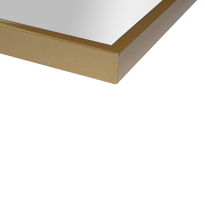 Border Gold 40\" Mirror