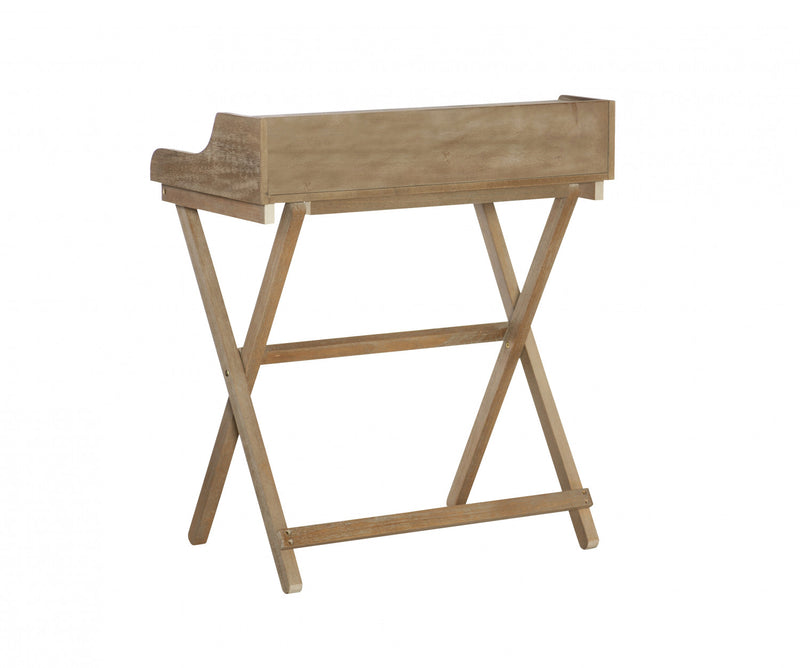 Coy Folding Desk - Grey