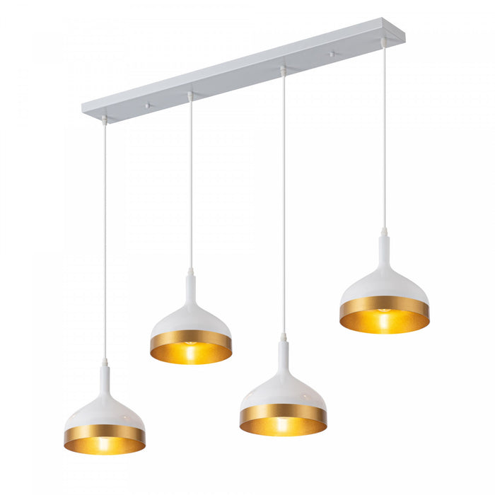 Dash Collection Island Light - White & Gold