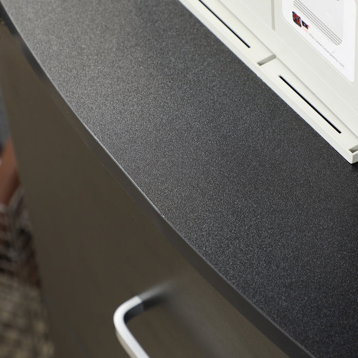 Vinsetto 2-drawer Mobile Office File Cabinet With Lock
