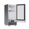 Forno Cristallo 15 Inch Freestanding/Undercounter Ice maker, 79.4 lbs, Stainless Steel- FIMBI7313-15S Ice Maker | Cristallo Machine a glacons 15 pouces autonome/sous le comptoir, 79,4 lb, acier inoxydable - FIMBI7313-15S