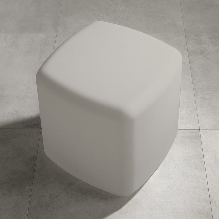Dalya Outdoor Side Table - Greige