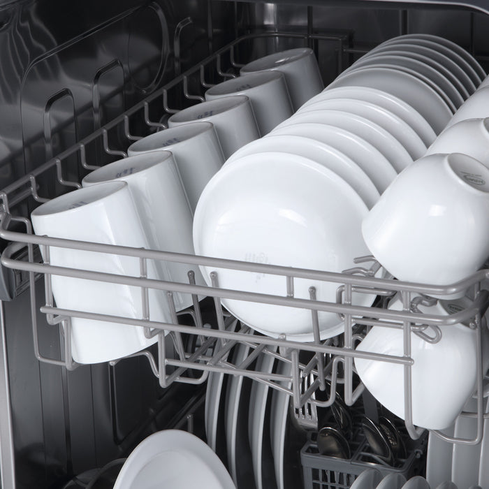 Forno Polo 18 in. Dishwasher in Stainless-Steel, Front Control, 8 Place Settings, 52 dBa - FDWBI8041-18S