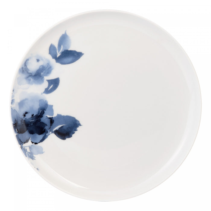 H2K Midnight Roses 16-Piece Porcelain Dinnerware Set