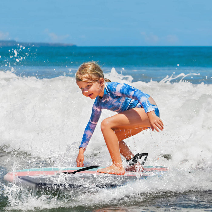 Costway 37\" Lightweight Body Board With Eps Core Xpe Deck Hdpe Bottom Crescent Tail Multi-color