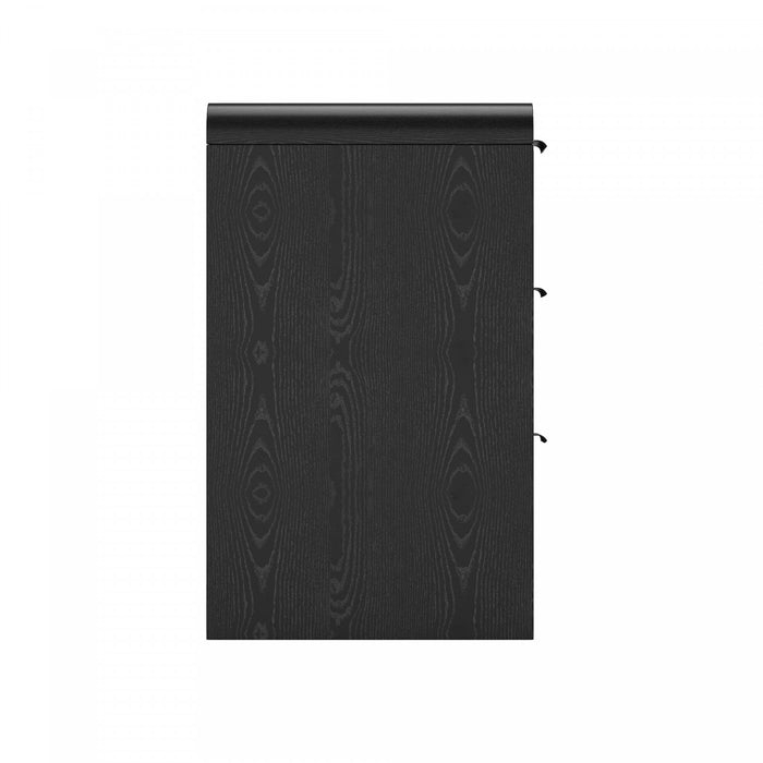 Grace Modern 60\" Dresser in Black (6-Drawer)