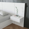 Milano Floating Nightstand Extension Panel Set of 2 | Panneau d'extension et table de nuit Milano