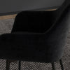 HOMCOM Dining Chairs Set of 2, Upholstered Kitchen Chairs with Backrest
