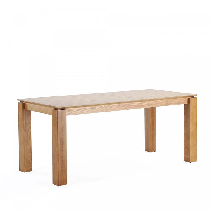Rockaway Modern Industry Chic 71\" Dining Table in Natural