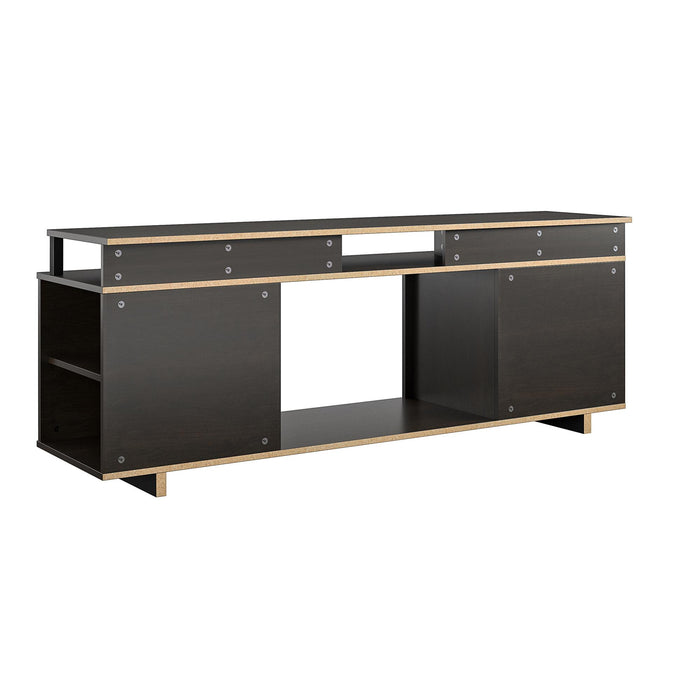 Ameriwood Home Mason Electric Fireplace TV Stand for TVs up to 65\" - Espresso