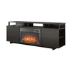 Ameriwood Home Mason Electric Fireplace TV Stand for TVs up to 65\" - Espresso