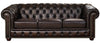 Hydeline Albany Leather Sofa - Caramel