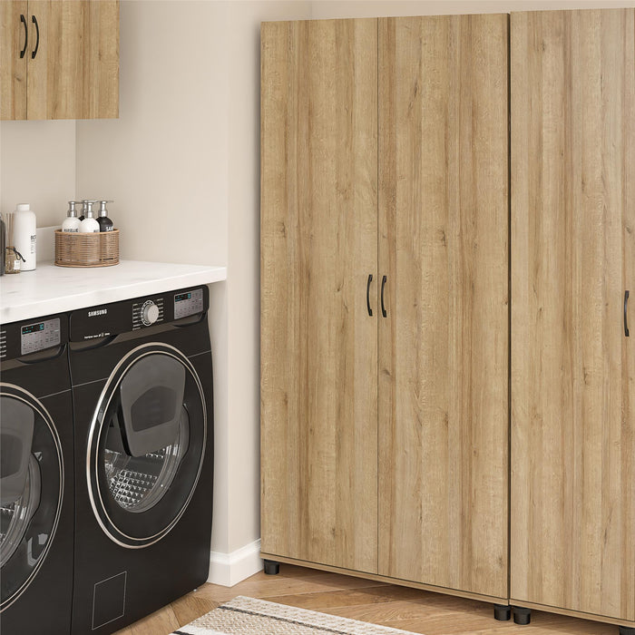 Ameriwood Home Lory 36\" Utility Storage Cabinet - Natural