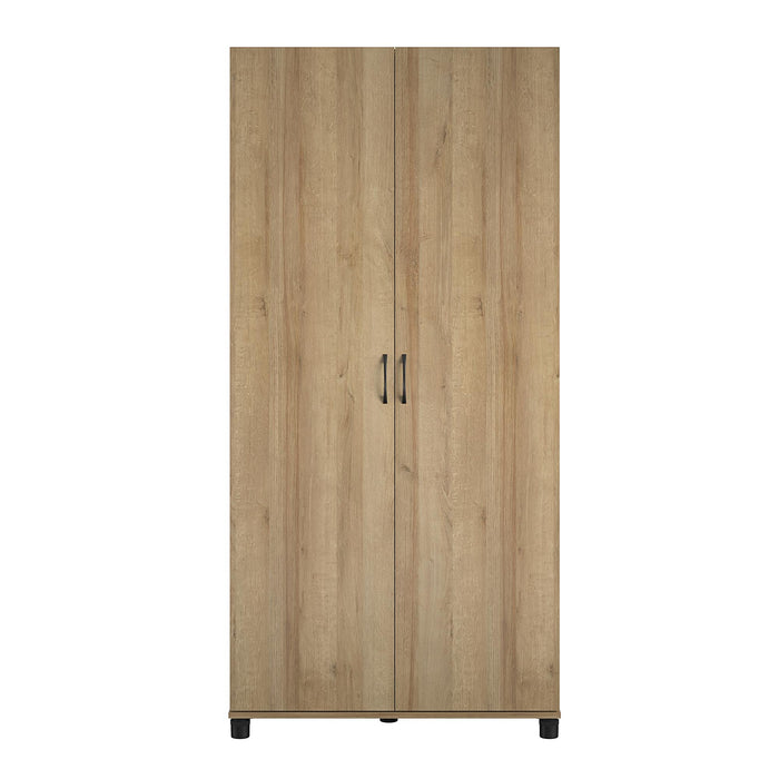 Ameriwood Home Lory 36\" Utility Storage Cabinet - Natural