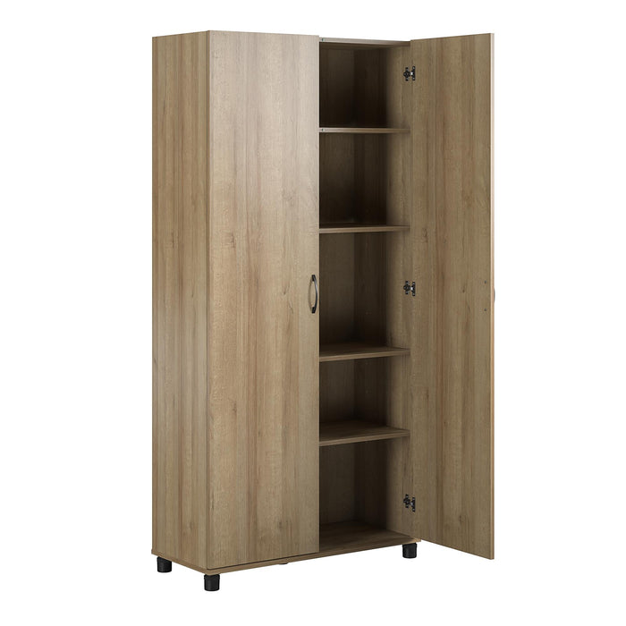 Ameriwood Home Lory 36\" Utility Storage Cabinet - Natural