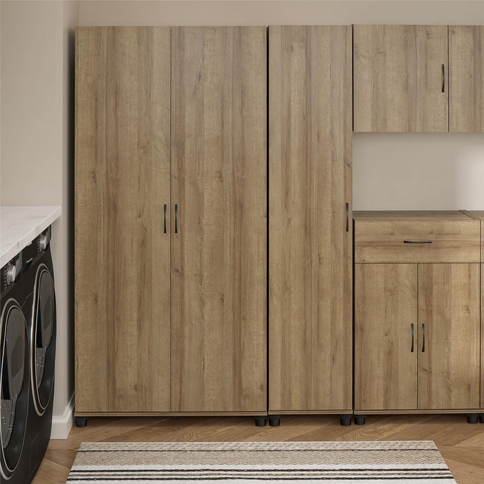 Ameriwood Home Lory 36\" Utility Storage Cabinet - Natural