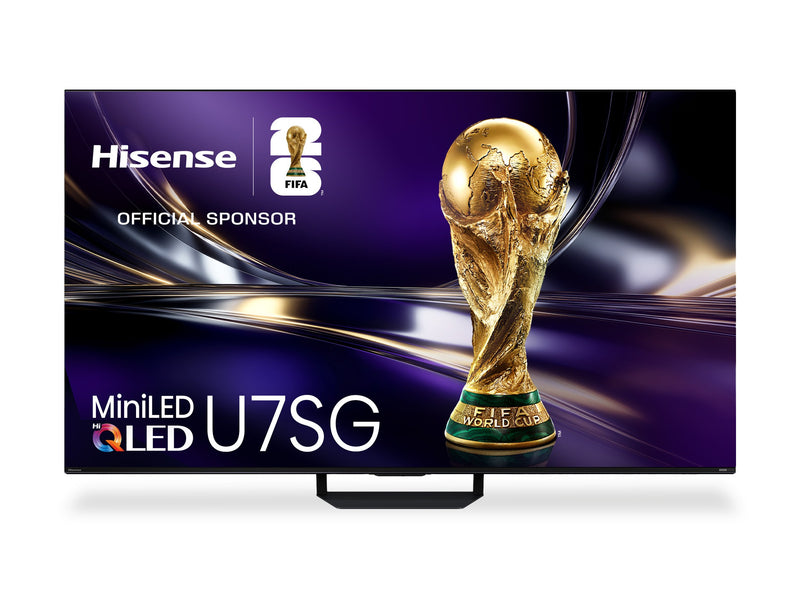 Hisense 65\" U7SG Mini-LED QLED 4K UHD AI Anti-Glare TV (65U7SG) - 2026 Model