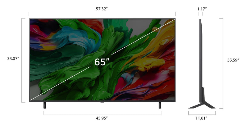 LG 65\" QNED evo AI QNED85 MiniLED 4K Smart TV (65QNED85AUA.ACC)