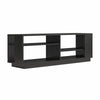 Ameriwood Home Knowle Contemporary TV Stand for TVs up to 60\" - Black Oak