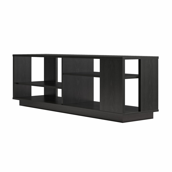 Ameriwood Home Knowle Contemporary TV Stand for TVs up to 60\" - Black Oak